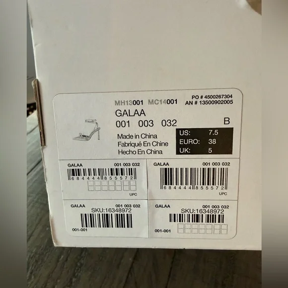 Call it Spring Galaa Rhinestone High Heels, size 7.5. - Picture 12 of 14